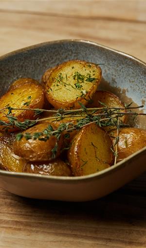 Картофель беби печёный