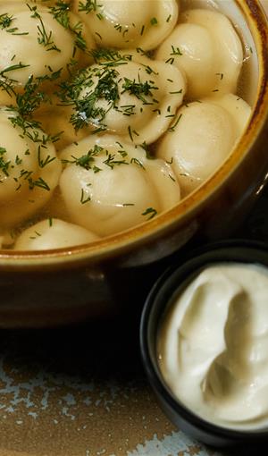 Пельмени с курицей