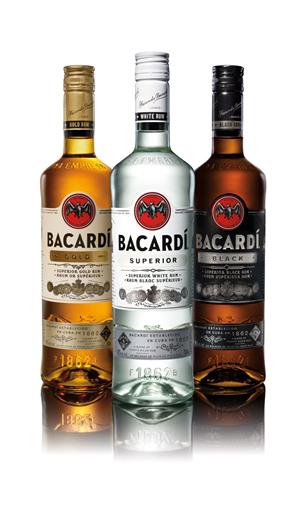 Ром Bacardi в ассортименте 